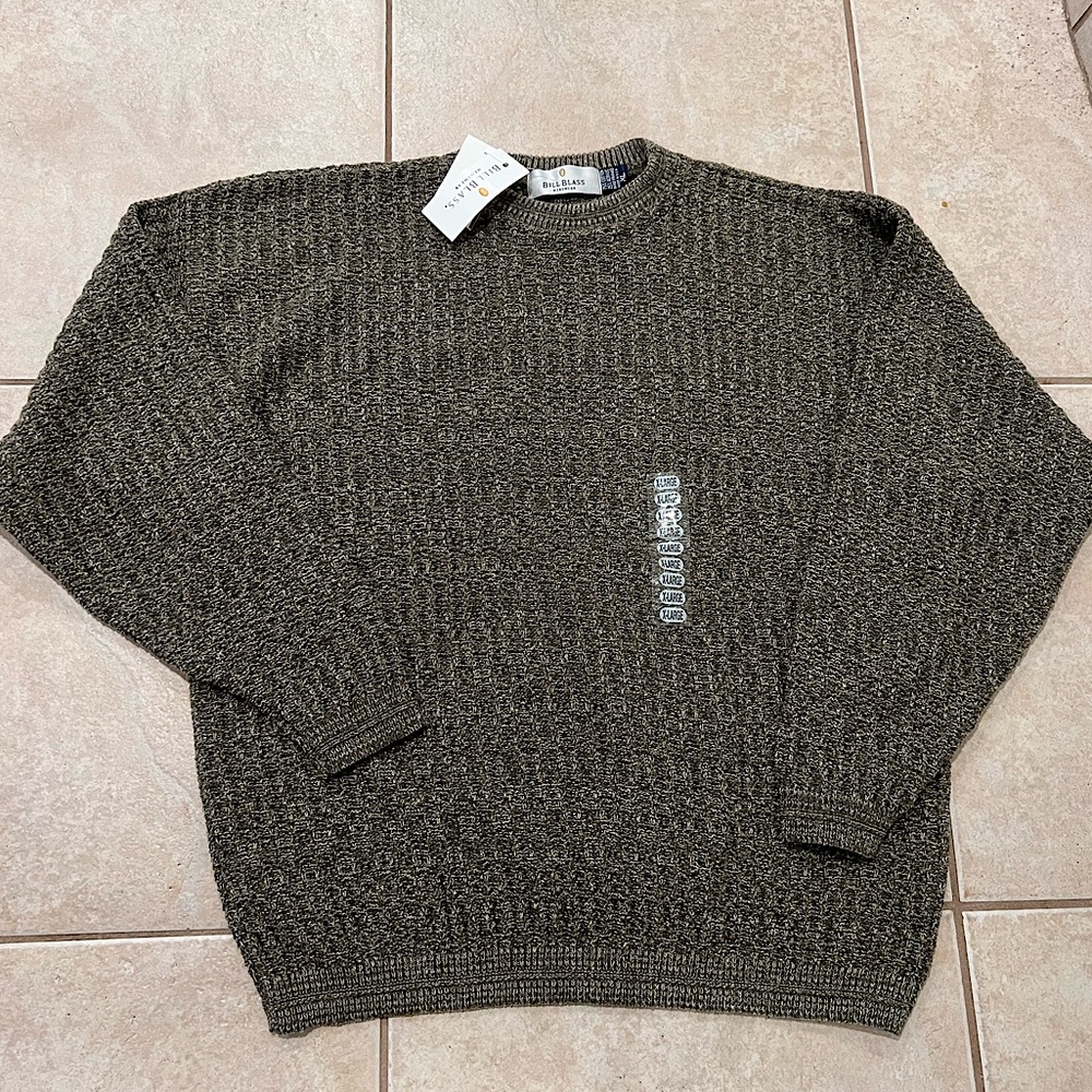 Vintage XL Bill Blass Men’s Knit Sweater